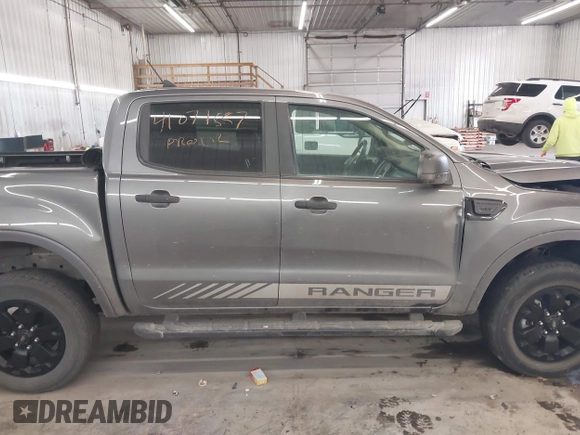 2021 Ford Ranger XL with VIN 1FTER4FH8MLD23491, listed as a IAAI auction lot 41071557 with 66,709 mi miles. Bid and sale history available at carsss.com. Image 13.