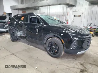 2021 Chevrolet Blazer LT with VIN 3GNKBDRS4MS532047, listed as a Copart auction lot 47132855 with Not provided miles and Non repairable. Bid and sale history available at DreamBid. Image 4.