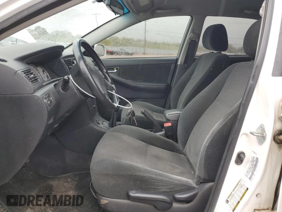 2008 Toyota Corolla CE with VIN 1NXBR32E28Z970800, listed as a Copart auction lot 54899475 with 261,297 mi miles and Clean Title. Bid and sale history available at DreamBid. Image 7.