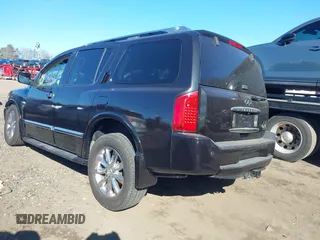 2008 Infiniti QX56 with VIN 5N3AA08C18N913450, listed as a IAAI auction lot 41878022 with 111,365 mi miles and . Bid and sale history available at carsss.com. Image 3.