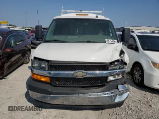 2019 Chevrolet Express Commercial with VIN 1GB0GRFG4K1196465, listed as a Copart auction lot 66754394 with 103,770 mi miles and Salvage Title. Bid and sale history available at carsss.com. Image 5.