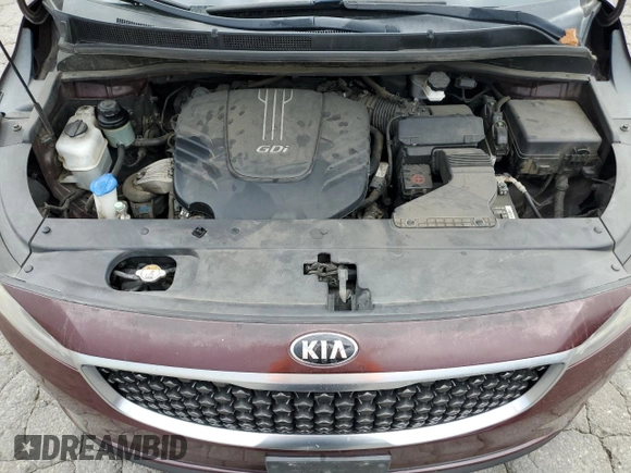 2015 Kia Sedona LX with VIN KNDMB5C13F6031553, listed as a Copart auction lot 72247214 with 126,964 mi miles and Salvage Title. Bid and sale history available at carsss.com. Image 12.