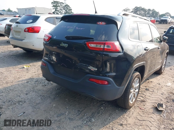 2017 Jeep Cherokee Latitude with VIN 1C4PJLCB9HD219392, listed as a IAAI auction lot 42353046 with 186,500 mi miles and . Bid and sale history available at DreamBid. Image 4.