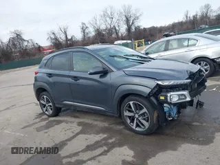 2019 Hyundai Kona Limited with VIN KM8K3CA59KU239307, listed as a IAAI auction lot 41607380 with 42,454 mi miles. Bid and sale history available at carsss.com. Image 12.