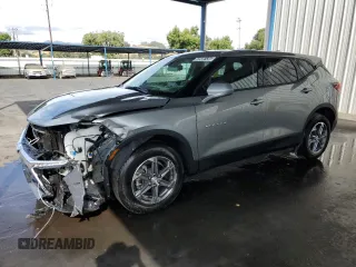 2025 Chevrolet Blazer LT with VIN 3GNKBHR47SS205325, listed as a Copart auction lot 63508135 with 1,977 mi miles and Clean title. Bid and sale history available at DreamBid. Image 1.