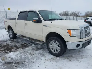 2009 Ford F-150 XL with VIN 1FTPW14V89FB20745, listed as a IAAI auction lot 41282304 with 124,258 mi miles. Bid and sale history available at carsss.com. Image 1.