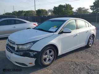 2014 Chevrolet Cruze 1LT with VIN 1G1PC5SBXE7251617, listed as a IAAI auction lot 41854990 with 128,691 mi miles. Bid and sale history available at carsss.com. Image 16.