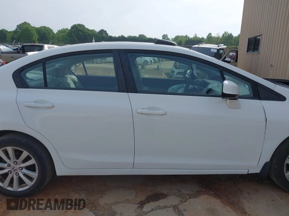 2012 Honda Civic EX with VIN 2HGFB2F82CH309404, listed as a IAAI auction lot 42080934 with 173,136 mi miles and . Bid and sale history available at DreamBid. Image 13.