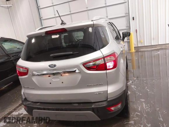 2019 Ford EcoSport Titanium with VIN MAJ6S3KL0KC257860, listed as a IAAI auction lot 41803984 with 120,529 mi miles and . Bid and sale history available at DreamBid. Image 17.