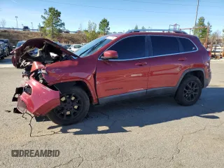 2015 Jeep Cherokee Latitude with VIN 1C4PJLCB5FW695592, listed as a Copart auction lot 50297695 with 108,091 mi miles and Salvage Title. Bid and sale history available at DreamBid. Image 1.