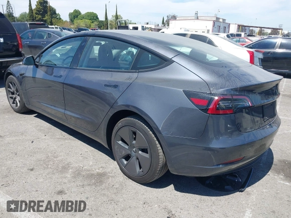 2023 Tesla Model 3 Long Range with VIN 5YJ3E1EB6PF682747, listed as a IAAI auction lot 41980506 with 32,541 mi miles and . Bid and sale history available at DreamBid. Image 3.