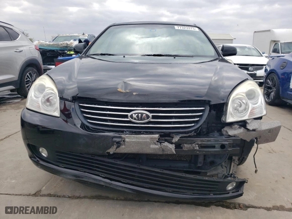 2008 Kia Optima LX with VIN KNAGE123185239484, listed as a Copart auction lot 77323373 with 74,199 mi miles and Clean Title. Bid and sale history available at carsss.com. Image 5.