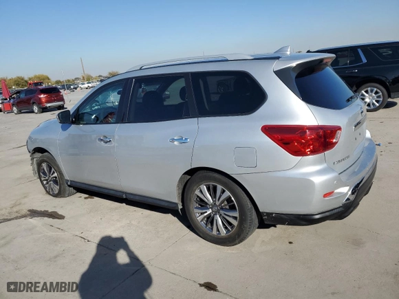 2019 Nissan Pathfinder S with VIN 5N1DR2MN4KC617830, listed as a Copart auction lot 82685194 with 123326 miles and Clean Title. Bid and sale history available at carsss.com. Image 2.