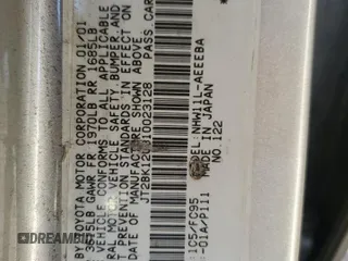 2001 Toyota Prius with VIN JT2BK12U310023128, listed as a Copart auction lot 86644764 with 167,458 mi miles and Salvage Title. Bid and sale history available at carsss.com. Image 12.