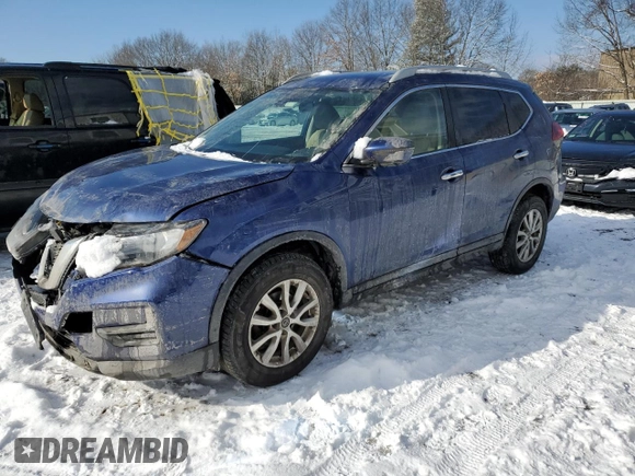 2020 Nissan Rogue SL with VIN 5N1AT2MV4LC795212, listed as a Copart auction lot 88966145 with 69,689 mi miles and Salvage Title. Bid and sale history available at DreamBid. Image 1.
