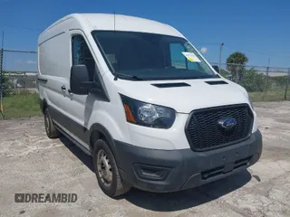 2023 Ford Transit Cargo with VIN 1FTBR2C87PKB38306, listed as a IAAI auction lot 41972454 with 51,049 mi miles and . Bid and sale history available at carsss.com. Image 1.