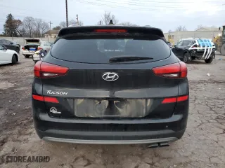 2019 Hyundai Tucson Night with VIN KM8J33AL3KU932061, listed as a Copart auction lot 88005505 with 62,692 mi miles and Salvage Title. Bid and sale history available at carsss.com. Image 6.