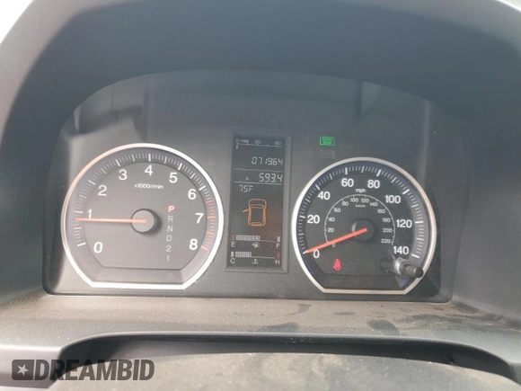 2008 Honda CR-V EX-L with VIN 5J6RE48798L006577, listed as a Copart auction lot 68755834 with 71,964 mi miles and Salvage Title. Bid and sale history available at carsss.com. Image 9.