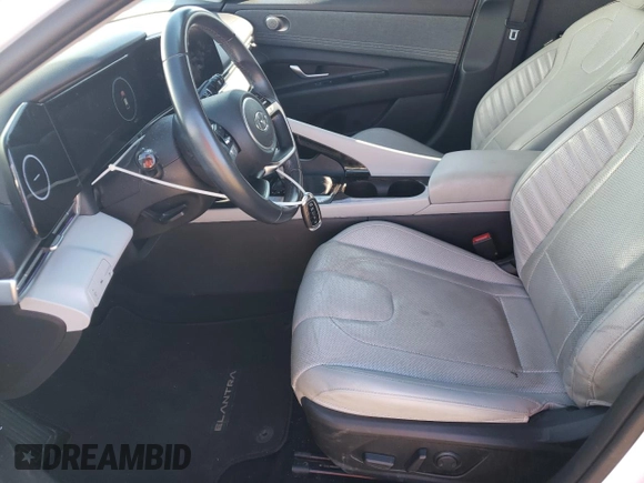 2021 Hyundai Elantra Limited with VIN 5NPLP4AG5MH032334, listed as a Copart auction lot 46833475 with 86,271 mi miles and Salvage Title. Bid and sale history available at DreamBid. Image 7.