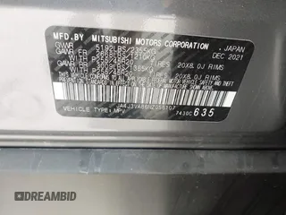 2022 Mitsubishi Outlander SEL z VIN JA4J3VA86NZ058107, wystawiony jako IAAI lot #41941277 z przebiegiem 40 352 mil mil oraz . Historia ofert i sprzedaży dostępna na DreamBid. Obrazek 9.