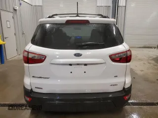 2020 Ford EcoSport SE with VIN MAJ6S3GL2LC319172, listed as a Copart auction lot 89324215 with 66,745 mi miles and Salvage Title. Bid and sale history available at carsss.com. Image 6.
