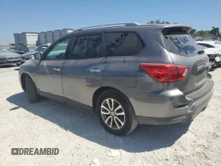 2018 Nissan Pathfinder S with VIN 5N1DR2MN3JC636447, listed as a Copart auction lot 48716635 with 124,556 mi miles and Non Repairable. Bid and sale history available at carsss.com. Image 2.