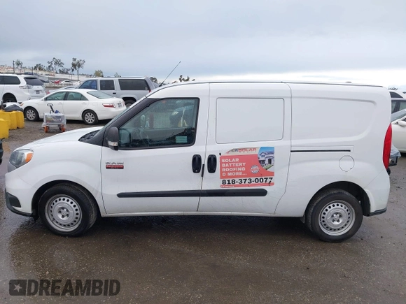 2022 Ram ProMaster City Cargo Tradesman z VIN ZFBHRFAB0N6X08509, wystawiony jako IAAI lot #41767910 z przebiegiem 41 563 mil mil oraz . Historia ofert i sprzedaży dostępna na DreamBid. Obrazek 14.
