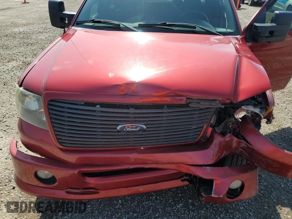 2008 Ford F-150 XLT with VIN 1FTPW12V18KE25514, listed as a Copart auction lot 57871485 with 248,915 mi miles and Salvage title. Bid and sale history available at DreamBid. Image 11.