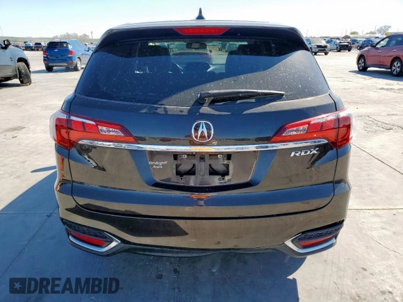2018 Acura RDX Technology with VIN 5J8TB3H51JL007436, listed as a Copart auction lot 49295915 with 78,638 mi miles and Salvage title. Bid and sale history available at DreamBid. Image 6.