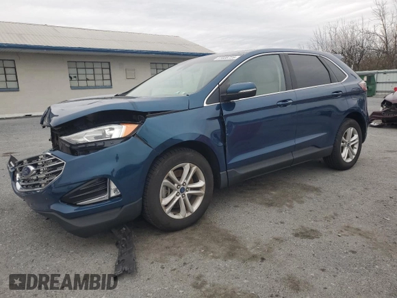 2020 Ford Edge SEL with VIN 2FMPK4J90LBB26693, listed as a Copart auction lot 51608725 with 69,324 mi miles and Salvage Title. Bid and sale history available at carsss.com. Image 1.