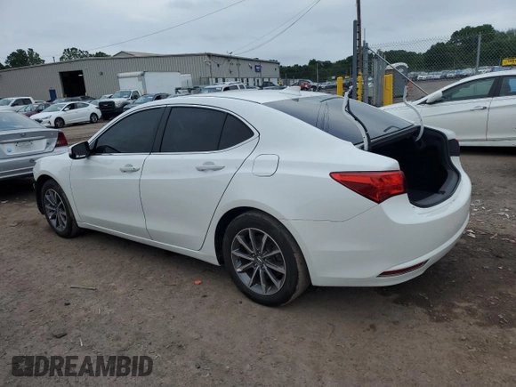 2020 Acura TLX with VIN 19UUB1F39LA003806, listed as a Copart auction lot 59588425 with 131,997 mi miles and Salvage title. Bid and sale history available at DreamBid. Image 2.