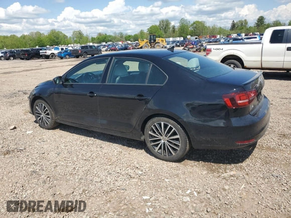 2017 Volkswagen Jetta Sport with VIN 3VWD17AJ6HM299644, listed as a Copart auction lot 57239365 with 100,067 mi miles and Salvage title. Bid and sale history available at DreamBid. Image 2.