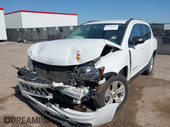 2017 Jeep Compass Sport with VIN 1C4NJCBA5HD123887, listed as a IAAI auction lot 41996849 with 145,477 mi miles and . Bid and sale history available at DreamBid. Image 18.