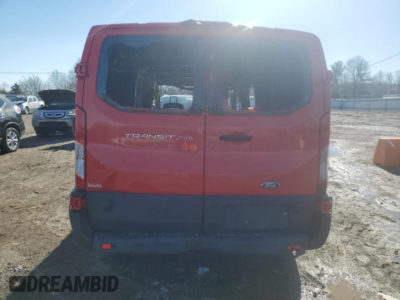 2016 Ford Transit Cargo z VIN 1FTYR2ZM7GKA32341, wystawiony jako Copart lot #45100535 z przebiegiem Nie podano mil oraz Szkoda całkowita • Salvage title. Historia ofert i sprzedaży dostępna na DreamBid. Obrazek 6.