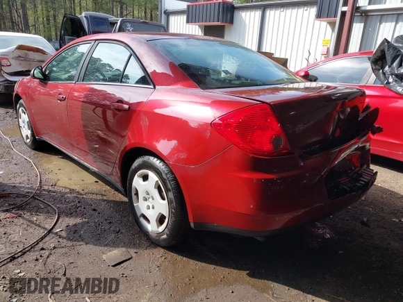2008 Pontiac G6 1SV Value Leader with VIN 1G2ZF57B484273977, listed as a IAAI auction lot 41930494 with 104,300 mi miles. Bid and sale history available at carsss.com. Image 3.