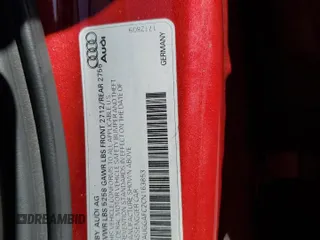 2012 Audi A6 3.0T Premium Plus with VIN WAUGGAFC2CN163853, listed as a Copart auction lot 46657225 with 156,412 mi miles and Salvage Title. Bid and sale history available at carsss.com. Image 12.