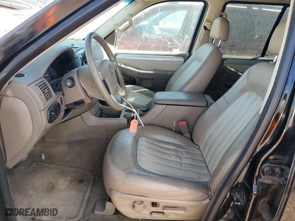 2002 Mercury Mountaineer Convenience with VIN 4M2ZU66E52UJ33005, listed as a Copart auction lot 46082025 with 107,229 mi miles and Salvage Title. Bid and sale history available at carsss.com. Image 7.