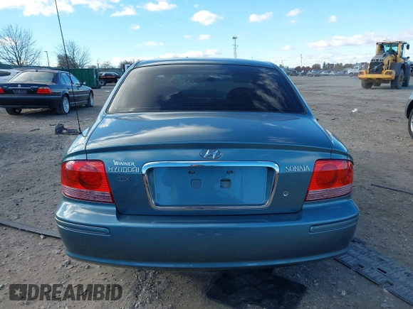 2004 Hyundai Sonata with VIN KMHWF25S14A094531, listed as a IAAI auction lot 40844423 with 108,792 mi miles. Bid and sale history available at carsss.com. Image 15.