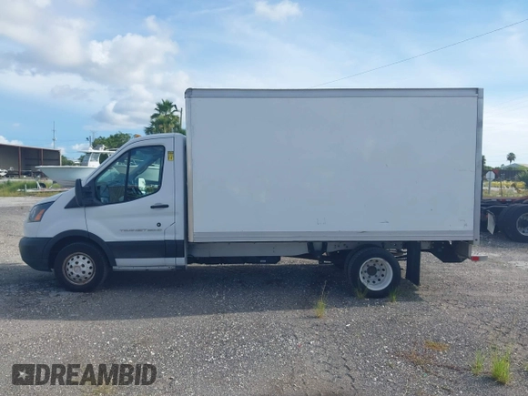 2019 Ford Transit with VIN 1FDBF8ZMXKKA68224, listed as a IAAI auction lot 42621453 with 107,981 mi miles and . Bid and sale history available at DreamBid. Image 14.