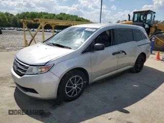 2012 Honda Odyssey LX with VIN 5FNRL5H25CB113272, listed as a Copart auction lot 56452995 with 140,488 mi miles and Salvage title. Bid and sale history available at DreamBid. Image 1.