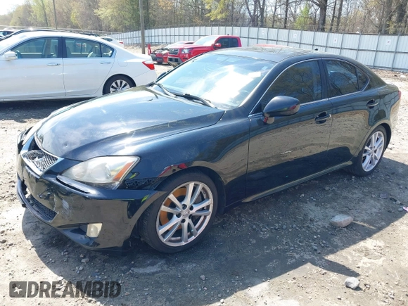 2007 Lexus IS 350 with VIN JTHBE262672007739, listed as a IAAI auction lot 41914208 with 200,643 mi miles and . Bid and sale history available at DreamBid. Image 2.