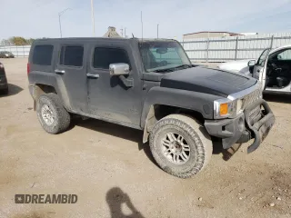 2006 Hummer H3 with VIN 5GTDN136168241481, listed as a Copart auction lot 72968914 with 207,162 mi miles and Salvage Title. Bid and sale history available at carsss.com. Image 4.