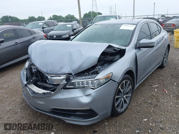 2015 Acura TLX V6 with VIN 19UUB2F39FA009616, listed as a IAAI auction lot 42506133 with 134,945 mi miles and . Bid and sale history available at DreamBid. Image 6.