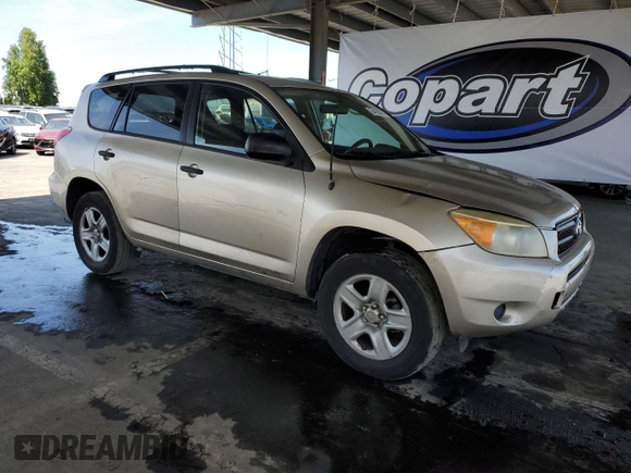 2007 Toyota RAV4 with VIN JTMZD33V276023159, listed as a Copart auction lot 54160875 with 171,522 mi miles and Salvage Title. Bid and sale history available at carsss.com. Image 4.