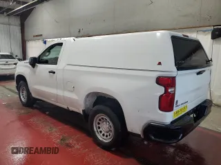 2023 Chevrolet Silverado 1500 Work Truck with VIN 3GCNAAEK0PG316409, listed as a Copart auction lot 53733375 with 112,073 mi miles and Clean Title. Bid and sale history available at carsss.com. Image 2.