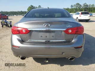 2014 Infiniti Q50 z VIN JN1BV7AR5EM704360, wystawiony jako Copart lot #54883795 z przebiegiem 156 301 mil mil oraz Szkoda całkowita • Salvage title. Historia ofert i sprzedaży dostępna na DreamBid. Obrazek 6.