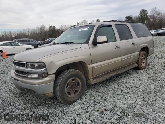 2003 Chevrolet Suburban LS with VIN 3GNEC16Z43G288590, listed as a Copart auction lot 45089865 with 317,052 mi miles and Salvage Title. Bid and sale history available at carsss.com. Image 1.