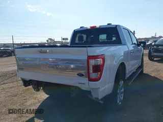 2021 Ford F-150 XL with VIN 1FTFW1E81MFA85592, listed as a IAAI auction lot 41414090 with 40,738 mi miles. Bid and sale history available at carsss.com. Image 4.