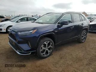 2022 Toyota RAV4 XSE with VIN JTMEB3FV4ND075966, listed as a Copart auction lot 58518995 with 38,424 mi miles and Salvage title. Bid and sale history available at DreamBid. Image 1.