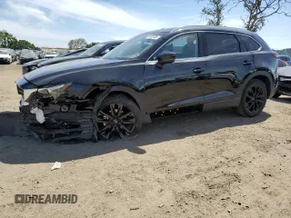 2022 Mazda CX-9 Touring Plus with VIN JM3TCBAY6N0613050, listed as a Copart auction lot 54103465 with 44,349 mi miles and Salvage Title. Bid and sale history available at carsss.com. Image 1.